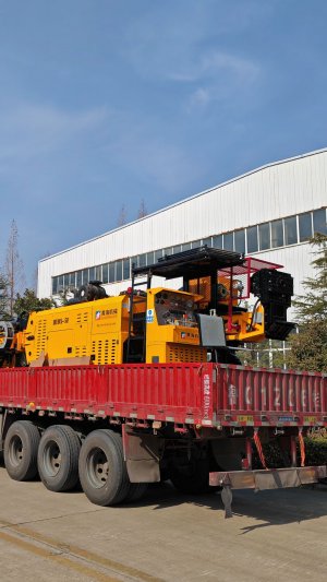 Приемка и отгрузка буровой установки для геологоразведки HYDX-5F с завода