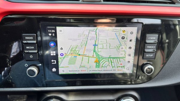 Навигация для Solaris KRX / KRS / Rio, Carplay box для магнитолы, Андроид в мультимедиа, тюнинг