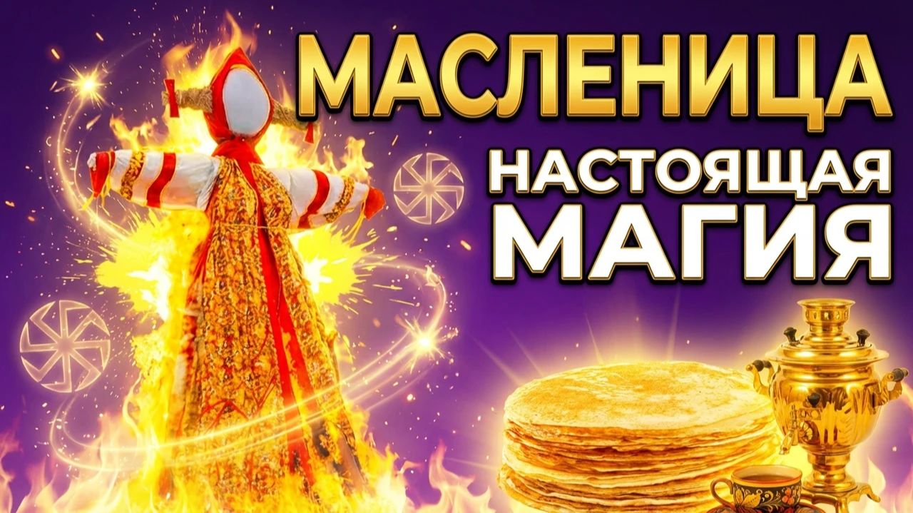 МАСЛЕНИЦА. От первого блина до прощенного воскресенья. Символ блинов и сжигание ЧУЧЕЛА смотреть онлайн