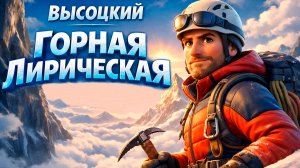 НЕТ ТАКИХ ВЕРШИН  ! " ГОРНАЯ ЛИРИЧЕСКАЯ"  - В.С.ВЫСОЦКОГО | 3D АНИМАЦИЯ