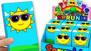 Мультики для малышей 💖 Угадайте, какой Спрунки спрятался выпадет из пластилина. Мультики залипалки