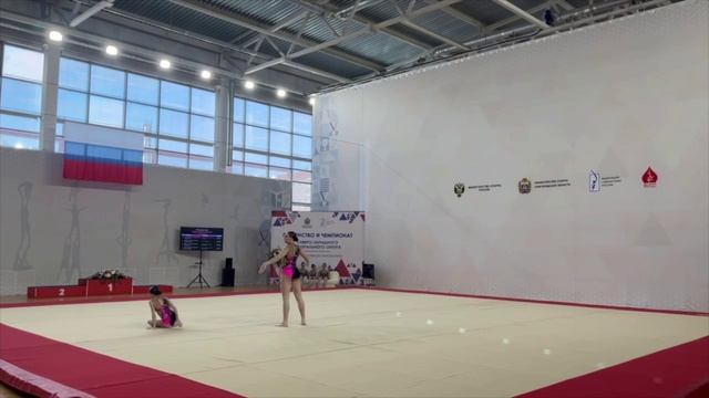 ЖП 14+, Родичева Мария - Кузенкова Виктория, ДК «Машиностроитель», Комбинированное упражнение