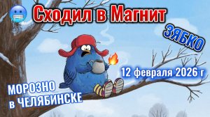 По морозу в Магнит и обратно 12 февраля 2026 г