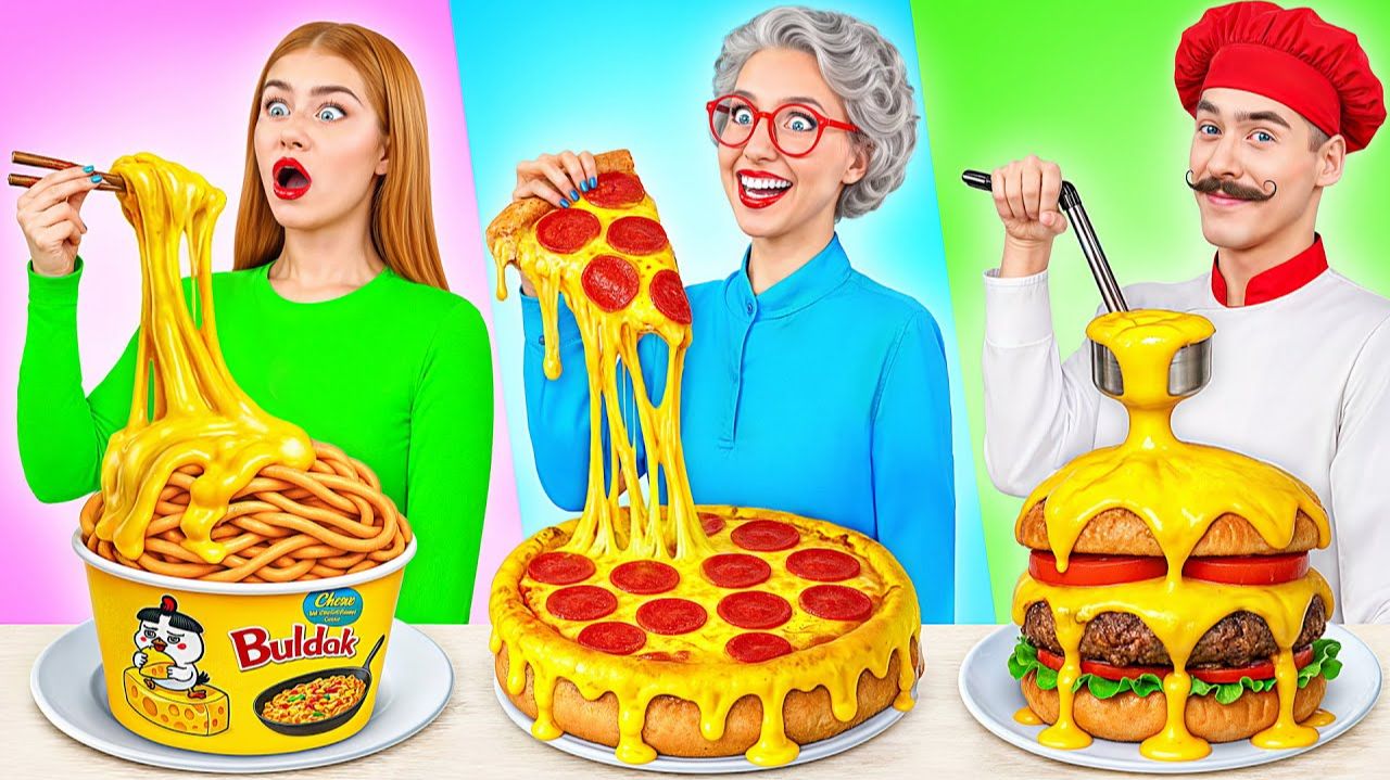 КУЛИНАРНЫЙ ЧЕЛЛЕНДЖ Я ПРОТИВ БАБУШКИ смотреть онлайн