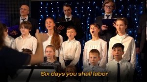 ДЕСЯТЬ ЗАПОВЕДЕЙ - Хор Северное сияние и Детский хор ЦО ЦХАСД СПб