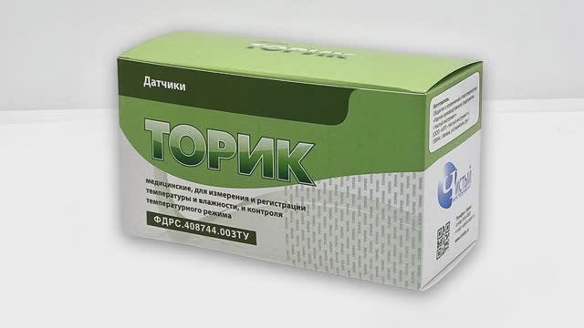 Термоиндикатор регистрирующий температуру с термометром 
