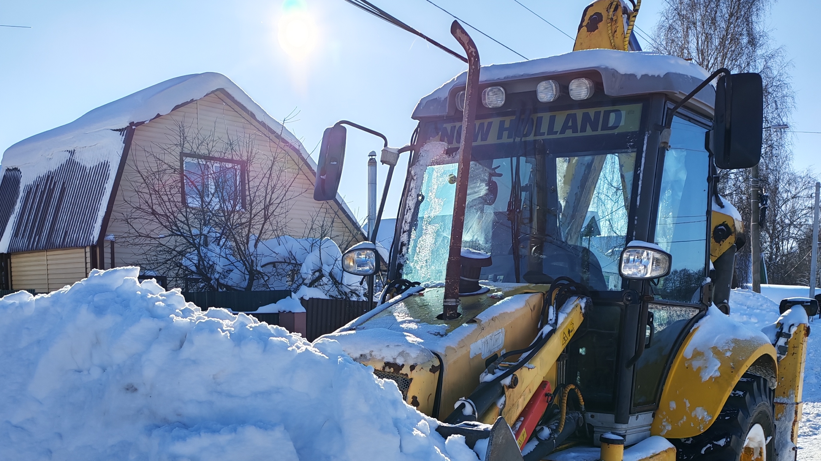 Небольшой обзор экскаватора погрузчика. смотреть онлайн