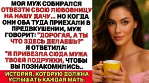 Лицом к лицу | Муж приехал на дачу с любовницей| Аудио рассказ| Слушать истории