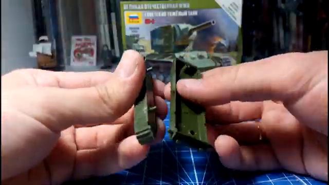 Обзор танка КВ-2 в масштабе 1/100 от фирмы ZVEZDA ART OF TACTIC [get.gt] смотреть онлайн