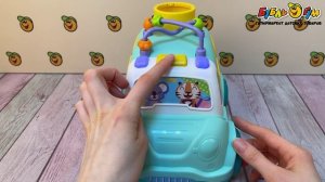 346752 Игрушка Huanger Машинка-сортер развивающая со звуковыми эффектами с 18мес