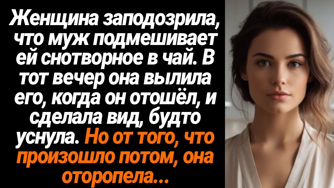 Жизненные Истории/Женщина заподозрила, что муж подмешивает ей в чай снотворное смотреть онлайн
