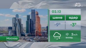 Погода 12 февраля / "Цаг агаар" - 2026.02.12