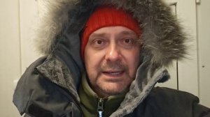 Низовая метель в Арктике.