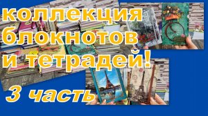 ОГРОМНАЯ КОЛЛЕКЦИЯ ТЕТРАДЕЙ И БЛОКНОТОВ (3 часть)