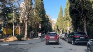 Ялта. Володарского, Севастопольская, Боткинская до Кирова улицами. 28.01.26. Крым. Crimea. Yalta.