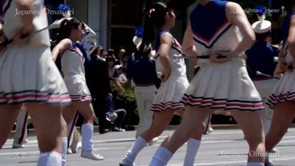 Cheer Parade White Pink Panty Shot