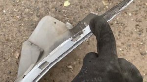 Задний бампер Киа Рио 3 седан Рестайлинг