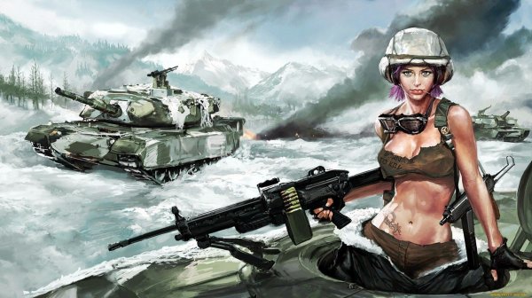 Рандомище взводом на разных лвлах