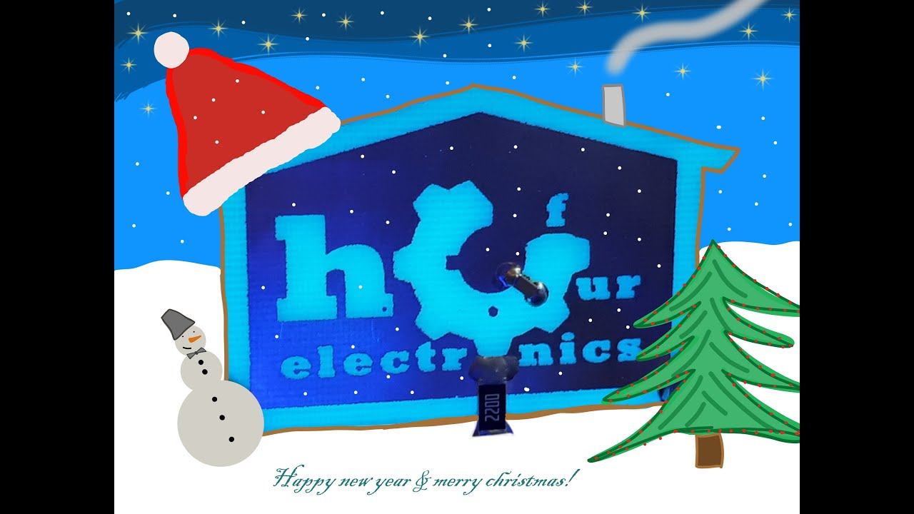 Новогоднее поздравление от радиотехника - радиотехникам и не только)