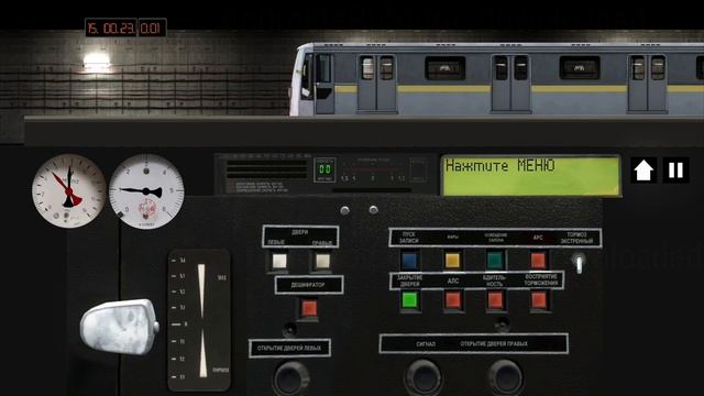 Парад поездов метро в Симуляторе Московского метро смотреть онлайн