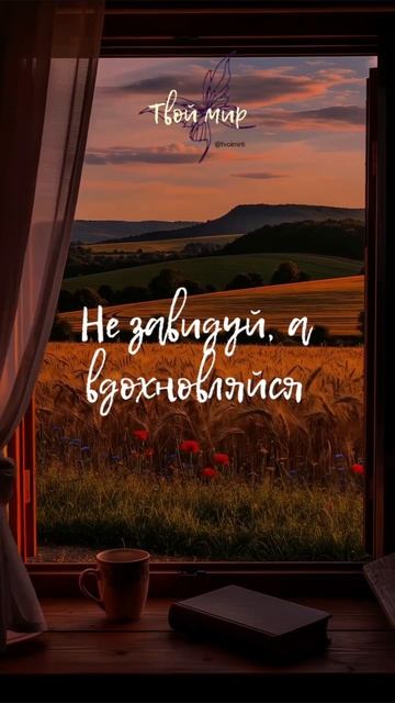 Не завидуй, а 
вдохновляйся
🌺🌺🌺🌺🌺🌺