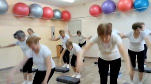 Степ- аэробика. Подготовка к Фестивалю по оздоровительной аэробике "Хыпар"