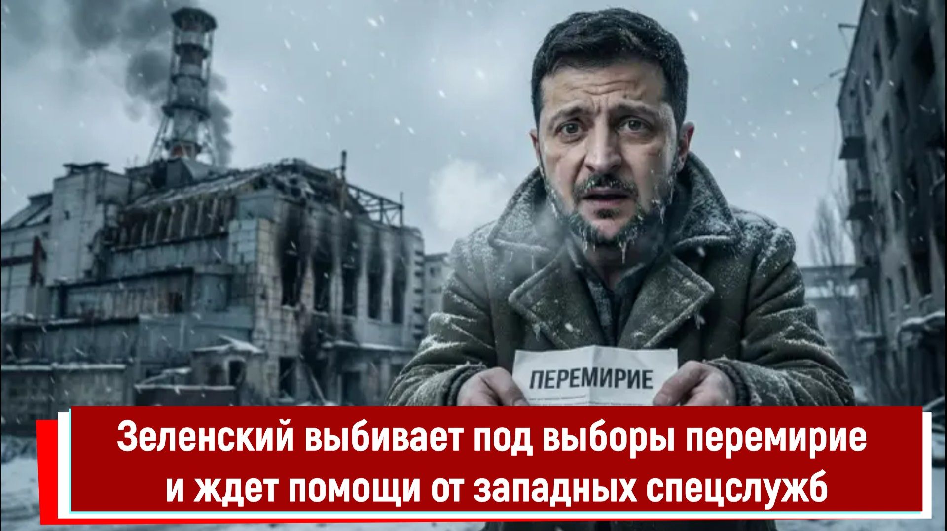 Зеленский выбивает под выборы перемирие и ждет помощи от западных спецслужб смотреть онлайн