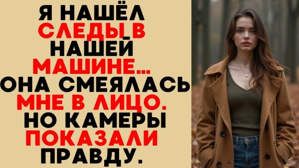 Она изменила в нашей машине: ложь, унижение и правда с камер наблюдения