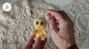 Обзор игрушек Плюшевый Лунтик и Жемчужинка связаных по моему мастер-классу.