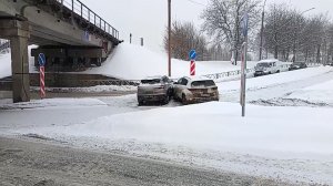 (Рыбинск-40) ДТП ПОД МОСТОМ