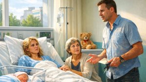 «Оплачу роды, но младенца — в детдом. Маме срочно нужна сиделка!» — сказал муж./Аудиорассказ