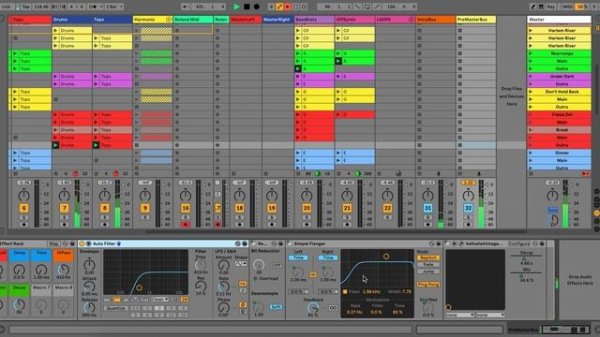 4.06 - Master bus and main FX for playing live