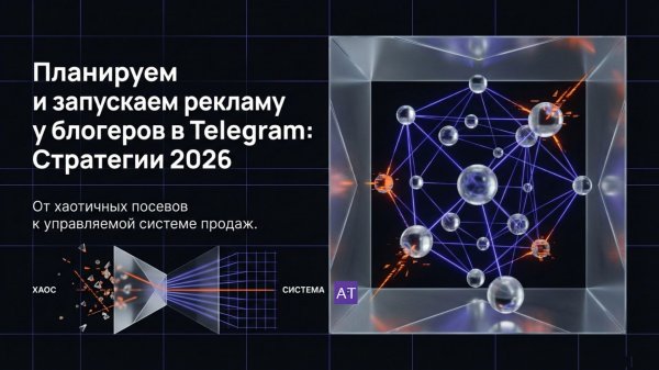 Планируем и запускаем рекламу у блогеров в Telegram в 2026 году