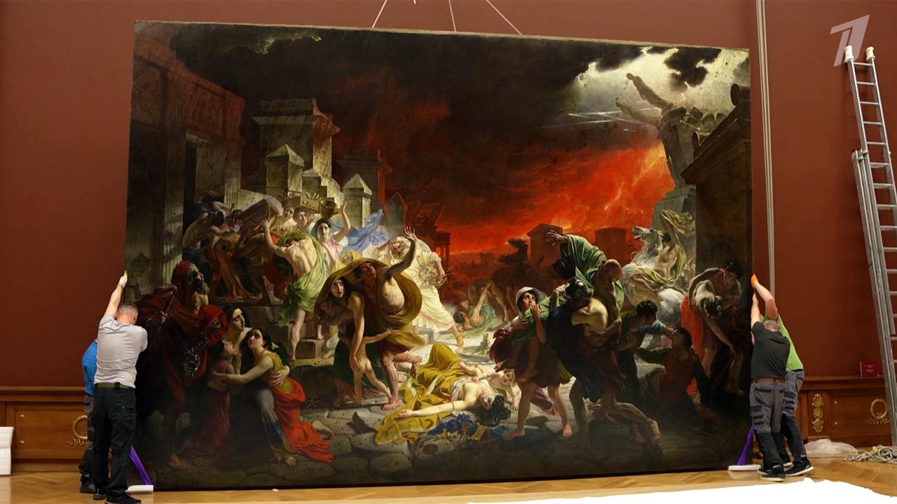 Шедевры Карла Брюллова вновь выставят в Петербурге после экспозиции в Москве. смотреть онлайн