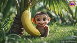 🙊ОБЕЗЬЯНКА МАЛЫШ - анимационный мультик | Развивающие детские песни и мультики