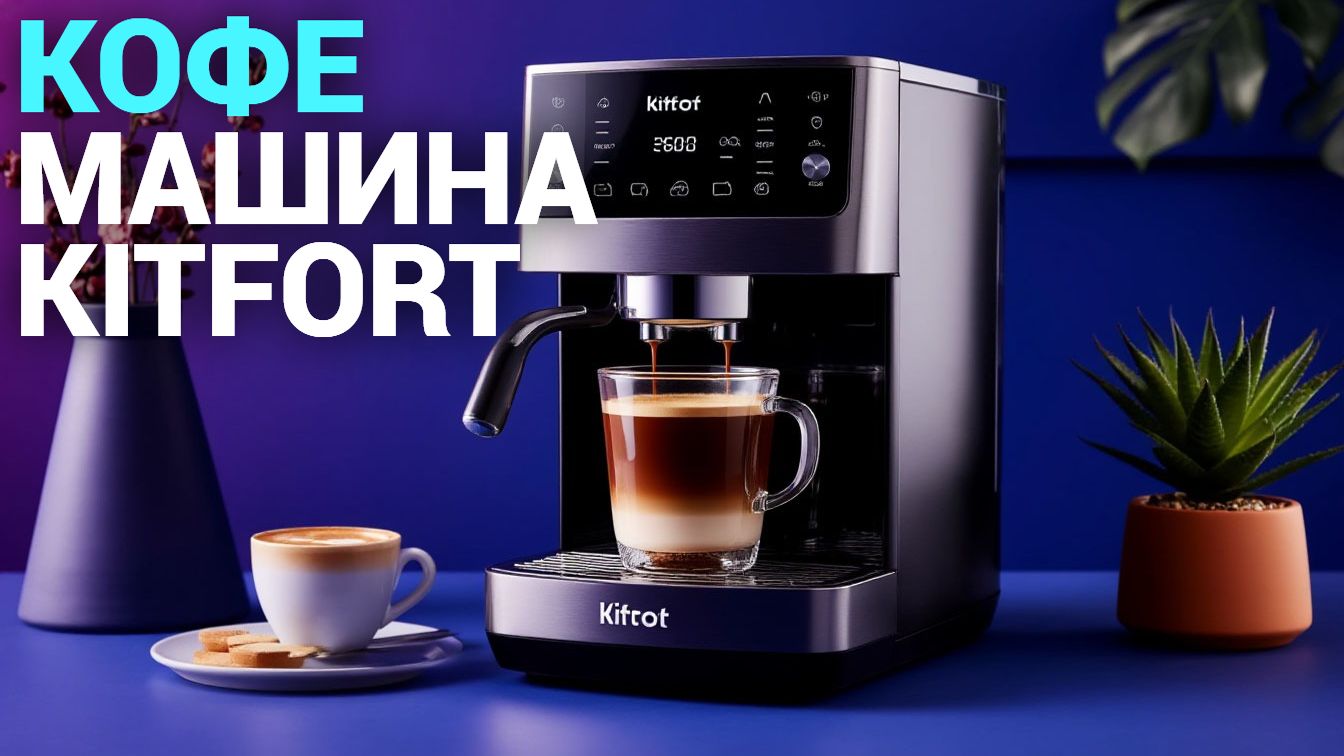 Kitfort КТ‑7373: обзор кофемашины с автоматическим капучинатором — стоит ли брать?