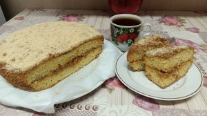 "Жизнь на пенсии".. Манник на скорую руку, на кефире!!!