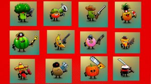 Протестировал почти всех персонажей в игре Фуд ганг