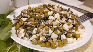 ВКУСНЫЙ И ПОЛЕЗНЫЙ САЛАТ ЗА 5 МИНУТ! ПП салат Рецепт