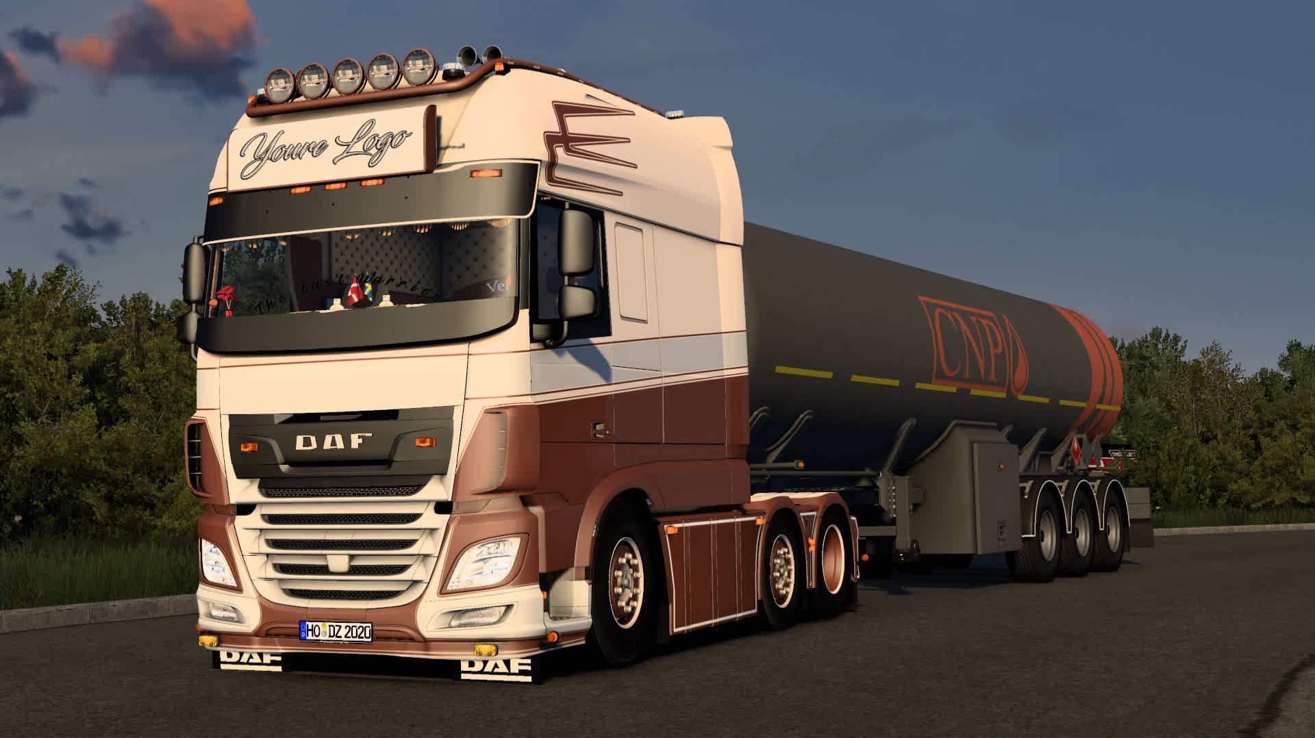 544 / ЕTS2 1.57 / DAF XXL / Этан 22т. из Греции в Австрию. смотреть онлайн