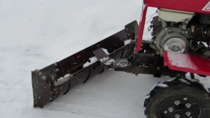 МТ -110 в метель и в мороз.