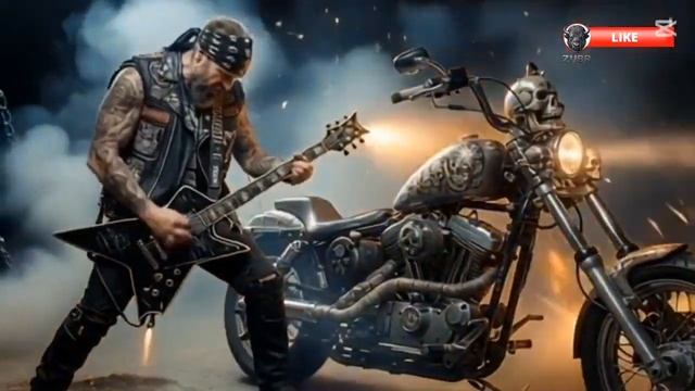 💀 Шлем об асфальт _ Байкерский Метал на Полной Скорости 🏍️🔥