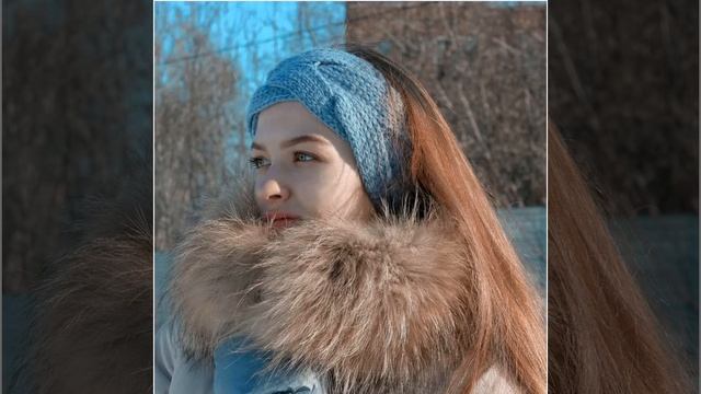Повязка Коса крючком