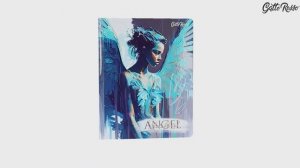 Gatto Rosso. Angel Sketchbook. Angel in Blue