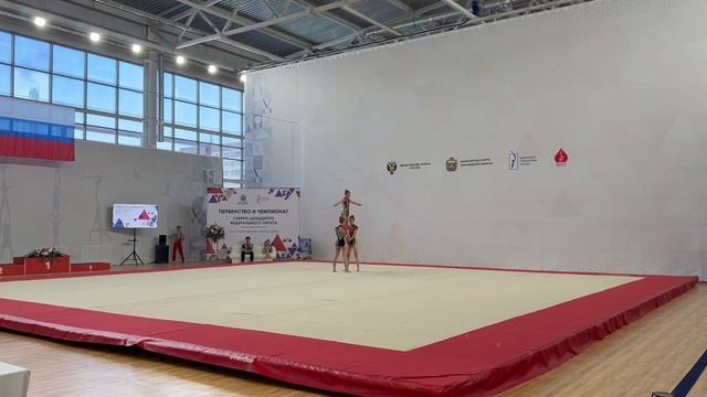 ТР 14+, Алексеева - Рудакова - Кузенкова , МАУ ДО СШ №1, Комбинированное упражнение