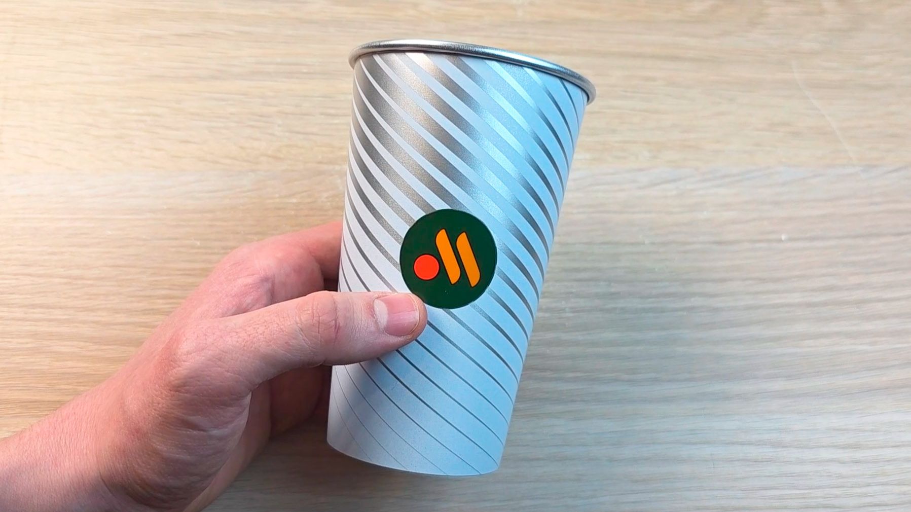 СТАКАН ХАМЕЛЕОН ИЗ ВКУСНО И ТОЧКА - ОБЗОР! смотреть онлайн