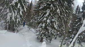 Шерегеш 2026:  фрирайд со снегоходами, спуск 5, трейлер