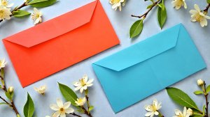 Красивый Конверт оригами Как сделать Конверт из бумаги а4 своими руками
