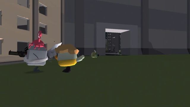 ЗОМБИ ВИРУС В ЧИКЕН ГАНЕ 3 часть (база зомби)