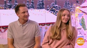 Александра Степанова и Иван Скобрев - о проекте "Ледниковый период". Доброе утро. Фрагмент выпуск...